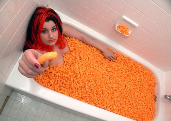 Tub Full O' Cheetos